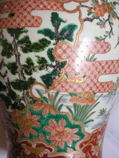 Large lidded Imari jar, 1840-1880 - Image 4