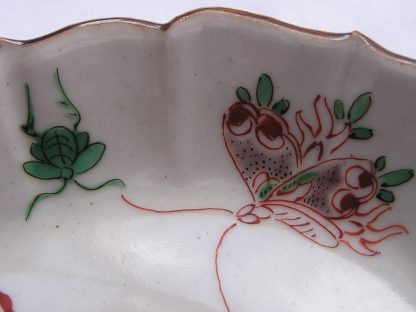 Plate with chicken and butterfly, 1690-1730 - Image 3