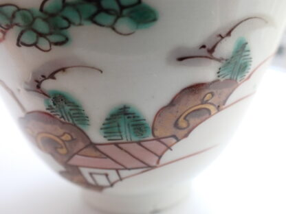 Lobed cup with landscape , 1750-1780 - Image 3